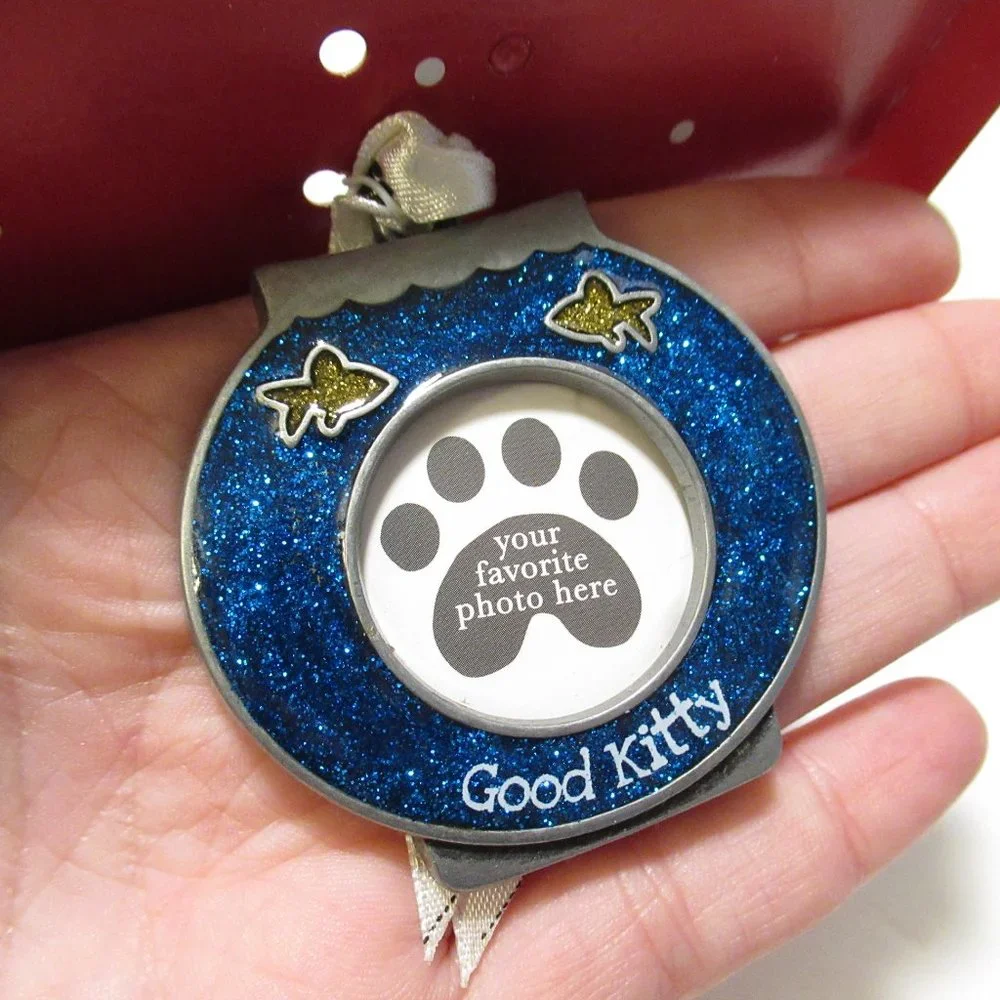 Good Kitty Picture insert ornament